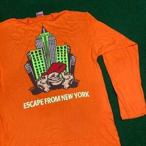 Vintage Murphys Law Shirt Mens XL 1994 Escape‎ From New York Hardcore Punk 90s